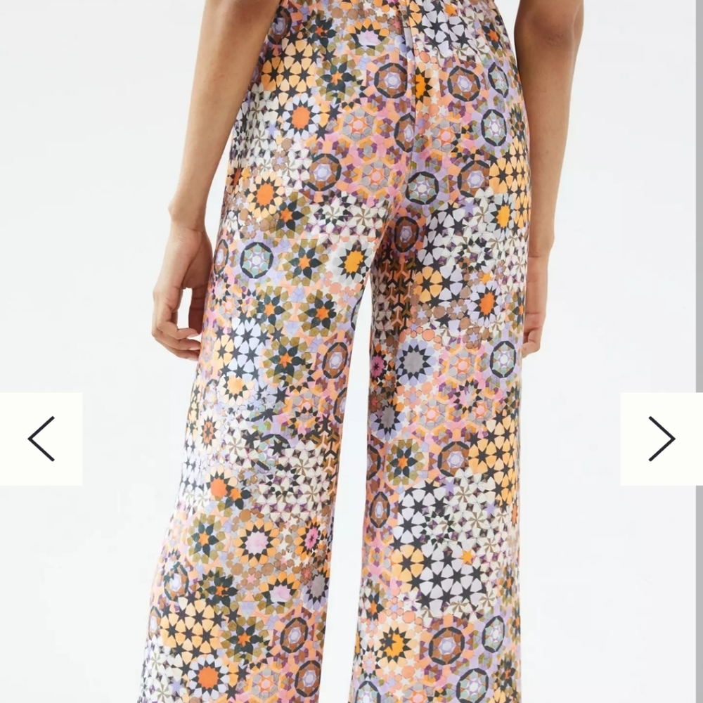 Anthropologie Multicolor Patterned Garment